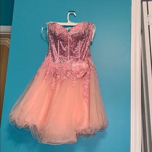 blush Jovani prom/formal dress